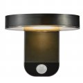 LED світильник вуличний Nordlux Rica Round на сонячній батареї 5W 3000K IP44 з датчиком руху 2118141003