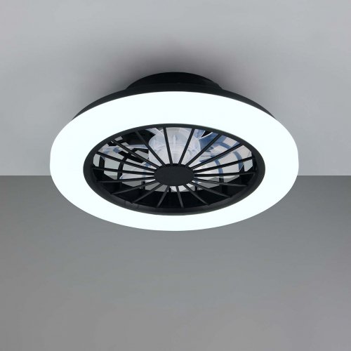 LED светильник накладной Goldlux Ghana с пультом 24W 3000K/4000K/6500K с вентилятором белый 341303
