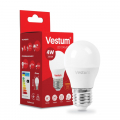 LED лампа Vestum V-G45 4W E27 3000К 442-05 1-VS-1206