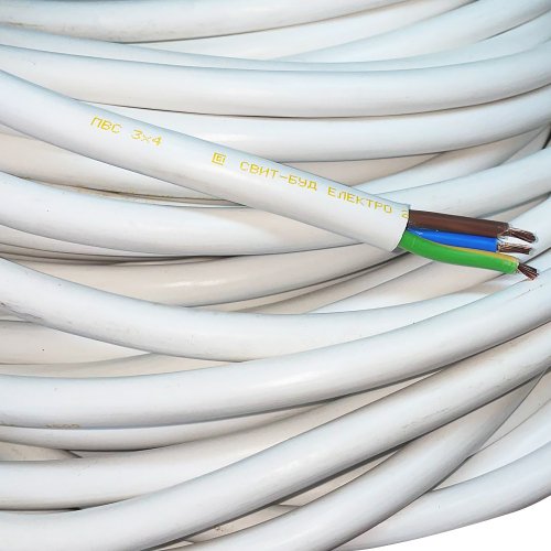 Монтажний кабель Світ-Буд Електро ПВС 3х4 52-30-24