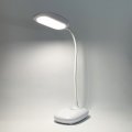 Настільна LED лампа акумуляторна Lebron L-TL-7706WH гнучка 5W 3000-6500K білий 15-13-50