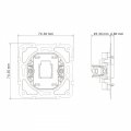 Заглушка Ardero EV111B-W Soft белая 8638 Заглушка Ardero EV111B-W Soft белая 8638