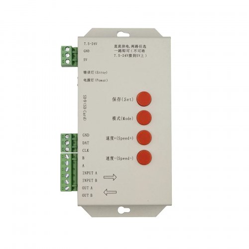 Контроллер Prolum SPI RGB T1000S 5-24V 2048px 402022