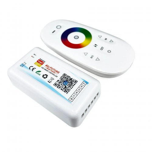 Контроллер с пультом Prolum RGB+CCT Wi-Fi 18A 5-24A TUYA TOUCH HomeLink 404014