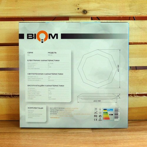 LED світильник Biom Smart Brilliance 50W 3800Lm SML-R05-50/2 17052