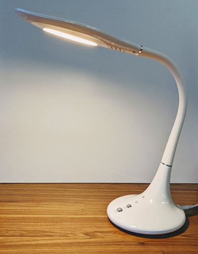 Настільна LED лампа Horoz ASYA 10W 3000K/4000K/6000K біла 049-017-0010-010