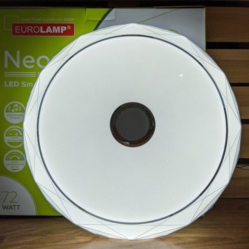 LED світильник музичний Eurolamp Smart Light NEON 72W IР40 3000-6500K + RGB LED-ESL-72W-N5