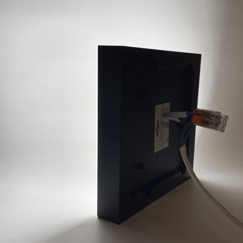 LED світильник накладний Biom 18W 5000К IP40 квадрат чорний NL-2-S18-B-5 25800