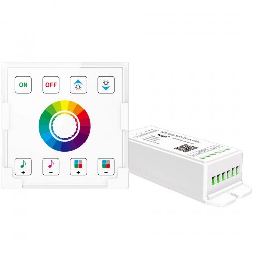 Контроллер с сенсорной панелью Prolum RGB Wi-Fi 5-24V 18A TUYA HomeLink 404019