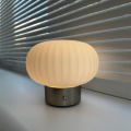 Настільна LED лампа Goldlux Latte 1.8W аккумуляторная 2700K IP20 срібло 329844