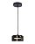 Подвесной светильник Goldlux Ofelia GX53 4000K черный 331267
