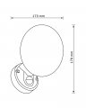 LED светильник уличный Goldlux Olaf 10W 4000К IP44 с датчиком движения 333797 LED светильник уличный Goldlux Olaf 10W 4000К IP44 с датчиком движения 333797
