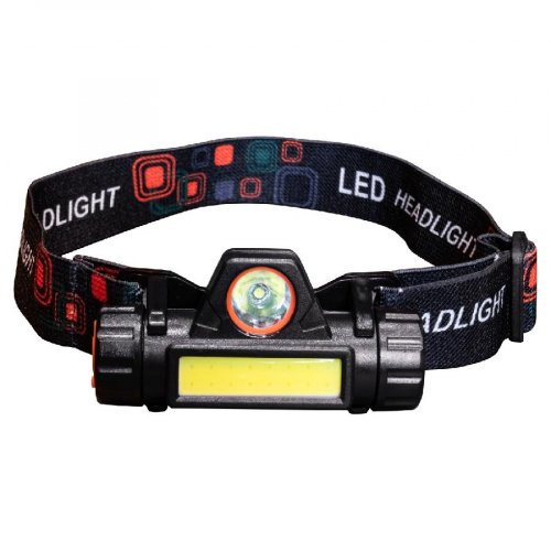 Налобный светодиодный аккумуляторный LED фонарь Евросвет NOAS YL05-2021 5W 350Lm 6500K IP44 000060289