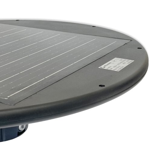 LED світильник вуличний на сонячній батареї Velmax V-SL-15 датчик руху 15W 2700-6500K з пультом 28-30-15
