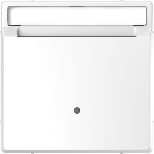Выключатель с ключ-карткою Schneider Merten D-Life «Белый лотос» MTN3854-6035