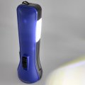 Портативний світлодіодний акумуляторний  ліхтарик Tiross 3 Вт LED 1200mAh синій TS-1851 