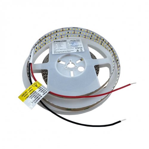 LED лента Rishang SMD2835 160шт/м 13.5W/м IP20 24V 5000K RL08G0TC-L 22635