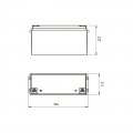 Акумуляторна батарея літієва Euroelectric LiFePO4 12.8V 120Ah Battery-12.8/120(LiFePO4)