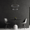 Люстра Goldlux Lea LED 2x35W 4000K никель 330017 Люстра Goldlux Lea LED 2x35W 4000K никель 330017