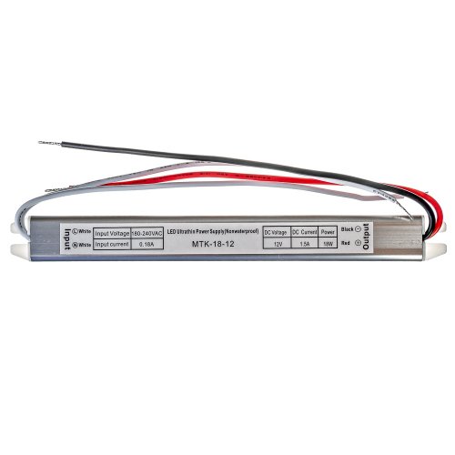 Блок питания MTK electro SLIM 18W 12V 1.5А IP20 1013362