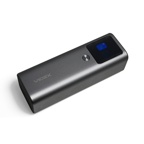 Портативний зарядний пристрій (повербанк) Videx 30000mAh 162W +Display VPB-316-G