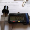 Кабельний керамічний прохід для ретро проводки білий 12/18/17 RE-9759