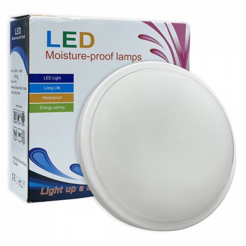 LED светильник LT ROUND-LAMP-15 ЖКХ 15W 6500K IP65 круг 31201