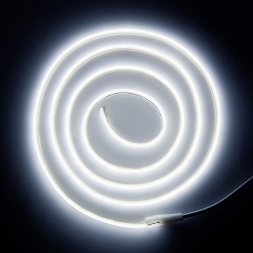 Светодиодный неон LT COB 5х10мм 288шт/м 9W/м 6000К 220V IP67 94103