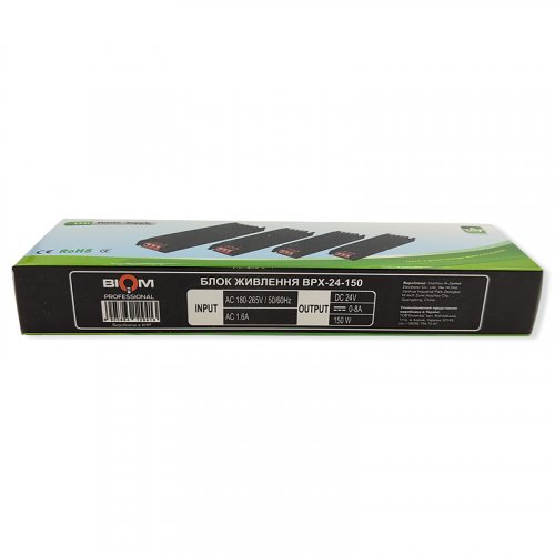 Блок питания Biom Professional 150W 24V 6A IP20 BPX-24-150 23392