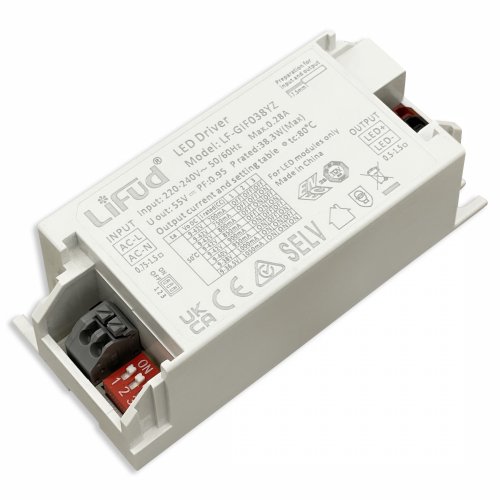 Драйвер светодиода Lifud 38W 700-1050mA 9~42V LF-GIF038YZ