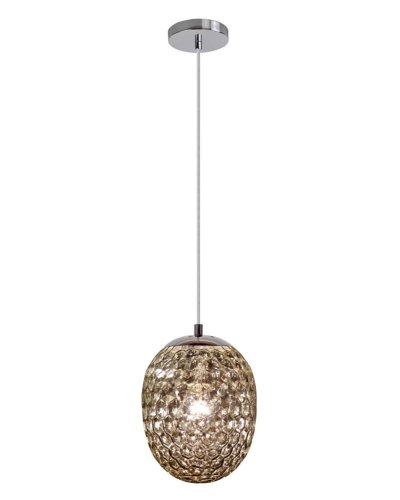 Підвісний світильник Goldlux Lora E27 димчастий 314284