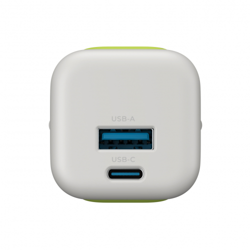 Мережевий зарядний пристрій HAVIT GaN 33W USB-A+USB-C HV-UC230-GYGN