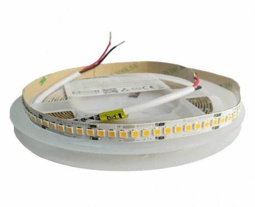 LED стрічка Rishang SMD2835 240шт/м 28W/м IP20 24V 3000K 3м. CRI90 RD00Q0TC-A-T 13256