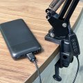 Настільна LED лампа ElectroHouse FocusPro 15Вт 3000К/4000К/6000К струбцина чорний EH-LMT-15B Настільна LED лампа ElectroHouse FocusPro 15Вт 3000К/4000К/6000К струбцина чорний EH-LMT-15B