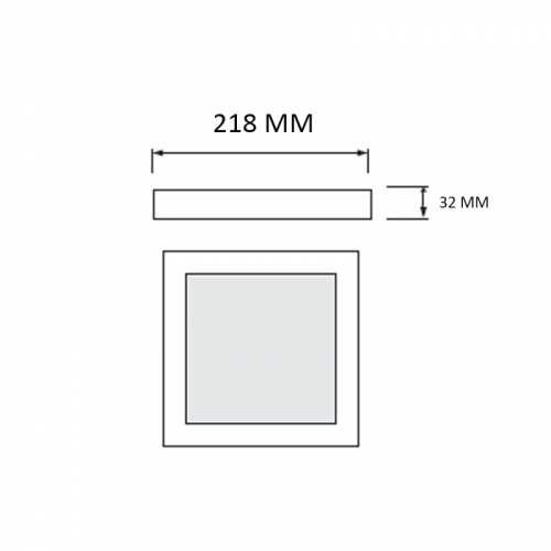 Точковий LED світильник Horoz SELENA-24 3CCT 24W IP20 3000-6500К 016-084-0024-020
