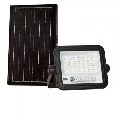 Світлодіодний LED прожектор на сонячній батареї Horoz TIGER PRO 50W 3CCT 3000/4500/6500K IP65 068-012-2050-010