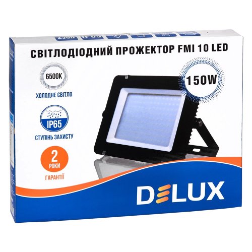 LED прожектор Delux FMI 10 150W 6500К IP65 90008740